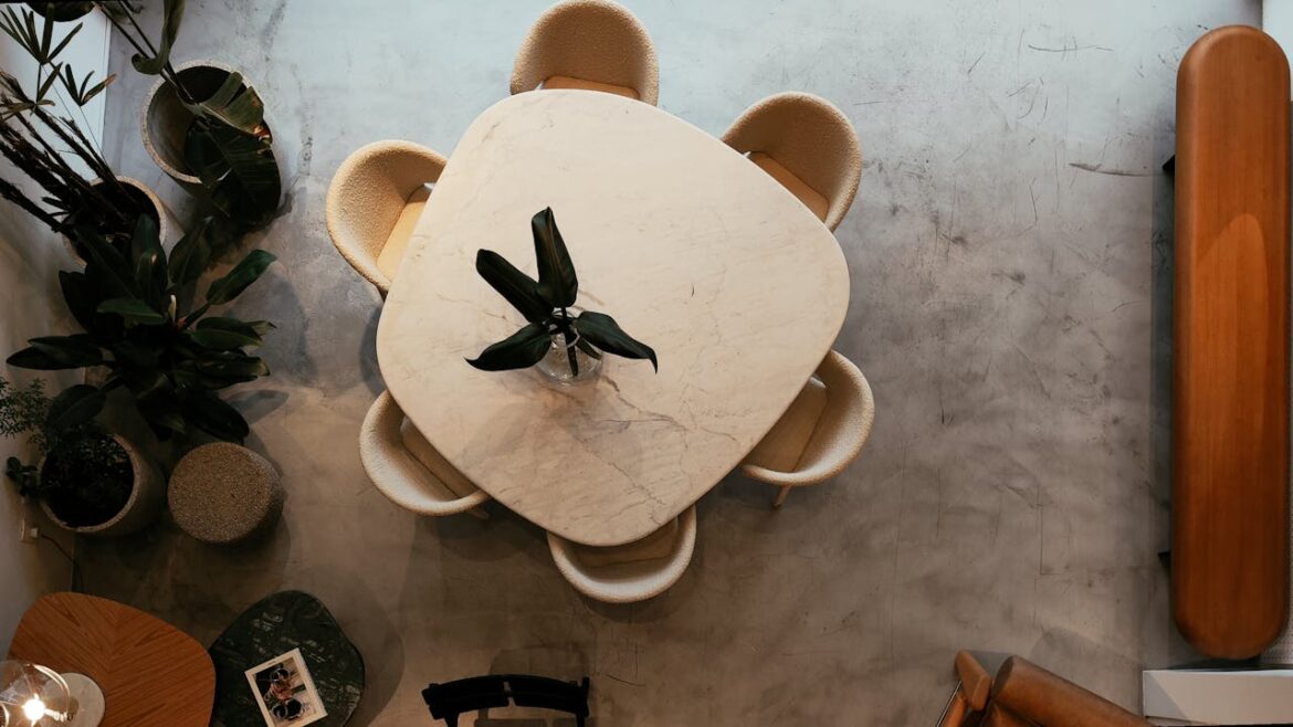 Vernieuw je interieur met een prachtige beton cire tafel
